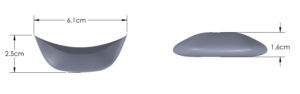 Custom Square Chin Implant Design Dr Barry Eppley Indianapolis